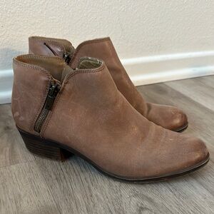 Lucky Brand Brown Heeled Boots